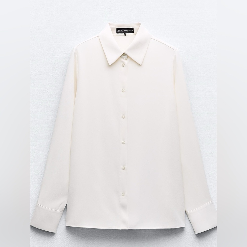 Crepe Off-White Classic Shirt